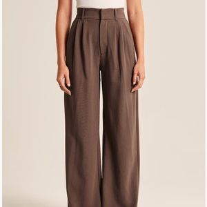 Abercrombie and Fitch Tailored Wide Leg Pant